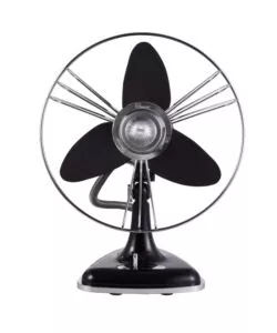VENTILATORE DA TAVOLO IN METALLO CON FINITURE CROMATE - BIMAR VTM34NE